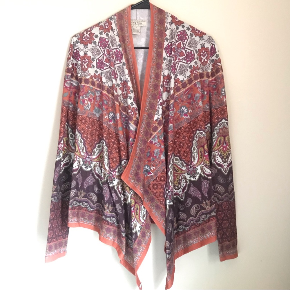 Printed Cardigan
